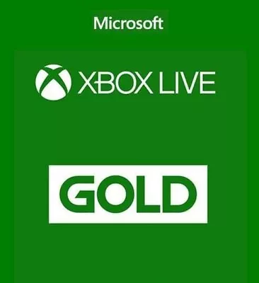 Xbox Live Gold 3 6 9 12 Month Codes) Quick Delivery • £16.99