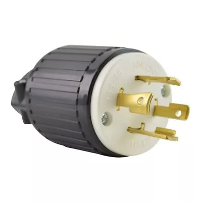 Superior Electric YGA030 Twist Lock Electrical Plug 4P 30A 250V - NEMA L15-30P • $16.08