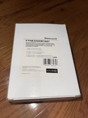 $29.99 • Buy Honeywell YTH8320ZW1007 Zwave Programmable Touchscreen Thermostat  Z-wave Smart