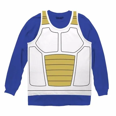 Dragon Ball Z Vegeta Saiyan Armor Costume Cosplay Shirt • $14.95