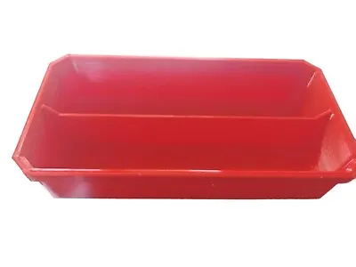 Low Profile Red Storage Tray With 2 Sections For Milwaukee Packout Organizer • $15.99