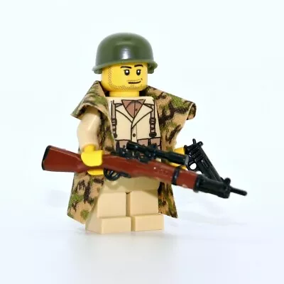 American World War 2 Sniper Soldier Army Custom Made With Real LEGO® Minifigure • $22.06