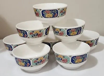 Vintage Haeng Nam Sa Fashion Ware Snow Bone China 8 Sets Of Soup Rice Bowl  • $57.99