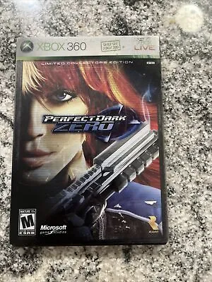 $6.99 • Buy Perfect Dark Zero --Limited Collector's Edition (Microsoft Xbox 360, 2005) CIB