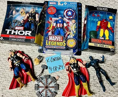 Marvel Legends Captain America 20TH ANNIVERSARY With Avengers Group Lot *read* • $115