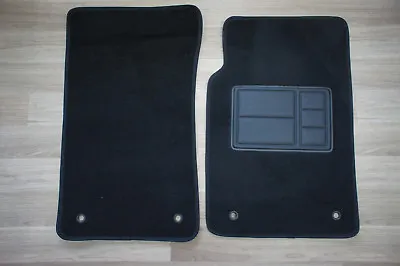 Front Pair Carpet Floor Mats W/Black Edging Custom Made For Holden Commodore VE • $59