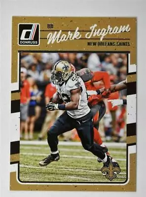 2016 Donruss #190 Mark Ingram - NM-MT • $0.99