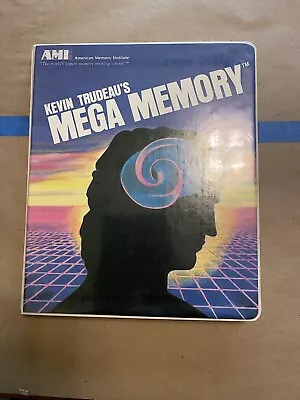 Kevin Trudeau’s Mega Memory 8 Cassette Tapes Memory Training Program & Book Vtg • $15