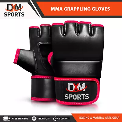 DXM SPORTS MMA Grappling Gloves Punching Bag Training Kickboxing Fight Sparring • $17.99