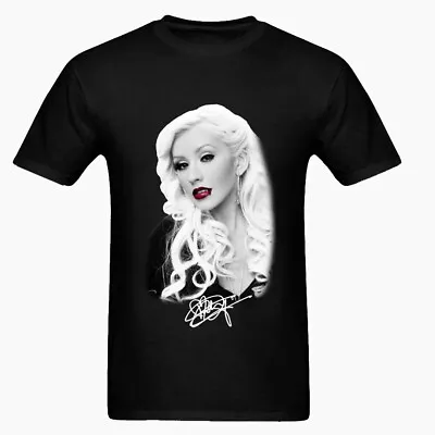 $21.59 • Buy New Rare Christina Aguilera T Shirt Short Sleeve Unisex S-4XL Tee THAEB01825