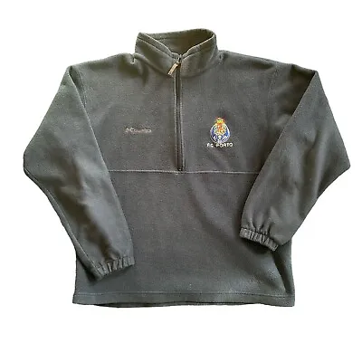 Columbia FC Porto Quarter-Zip Navy Fleece Jacket (L) • $57.50