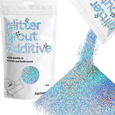 Grout Glitter Additive Holographic Silver 100g - Bathroom Walls Floor Tiles • $17.37