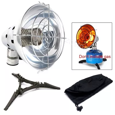 Portable Gas Heater Outdoor Camping Mini Stainless Steel Warmer Heater Hood Cap • $33.99