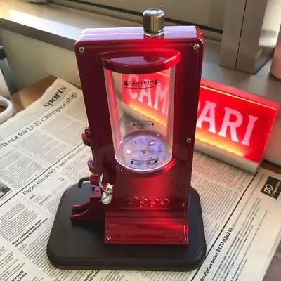ZIPPO Oil Station Fuel Dispenser Stand Object Mazda Candy Red Red Japan • $1008.70