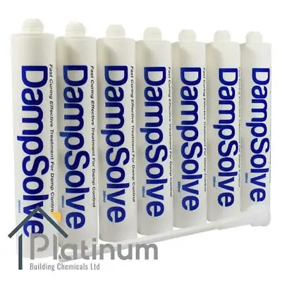 7 X DAMPSOLVE Damp Proof Injection Cream | DPC Course Rising Damp Treatment • £55.80