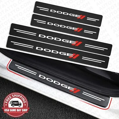 Universal Car Door Plate Sill Scuff Cover Anti Scratch Decal Sticker Protector • $12.89