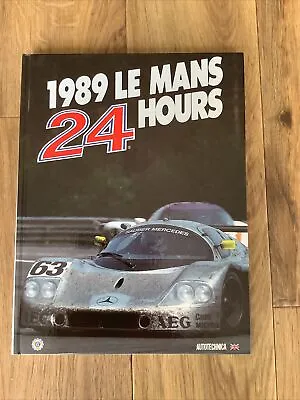 1989 Le Mans 24 Hours Official Yearbook mercedes Jaguar. Good Condition Rare. • £59.99