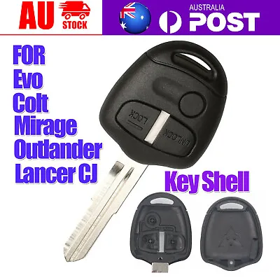 $6.99 • Buy Key Remote Case Shell For MITSUBISHI Grandis Outlander Lancer Pajero EVO MIT11 A