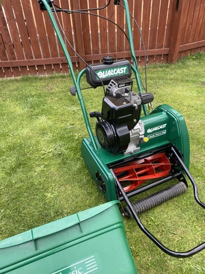 £249 • Buy Qualcast Classic 35S Suffolk Punch Cylinder Mower Lawnmower Atco Webb Allett 14”