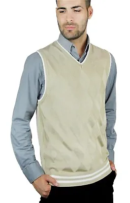 Blue Ocean Mens Argyle Sweater Vest (SV-268) • $23