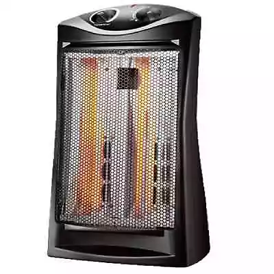 Konwin 1500W Infrared Quartz Large Room Indoor Home Tower Heater System (Black) • $27.37