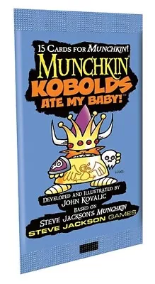 Munchkin: Kobolds Ate My Baby Booster Pack By Steve Jackson Games SJG4246-S • $1.93