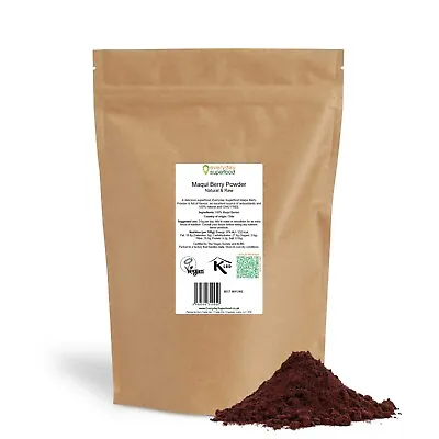 £3.46 • Buy Maqui Berry Powder Naturally Dried Superfood Powder Great With Acai & Maca Blend