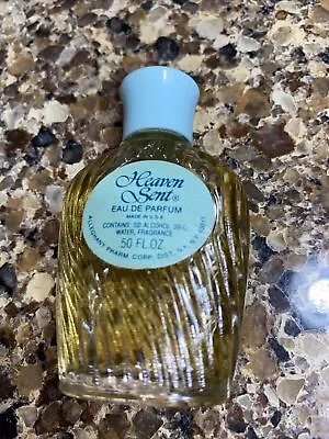 HEAVEN SENT Vintage Perfume EDP .50oz/14ml 85% Alleghany Pharm Corp. USA • $24