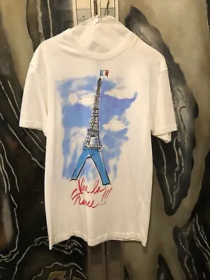 Vintage Moschino Viva La France T Shirt - NWOT - Size 6 • $87.99