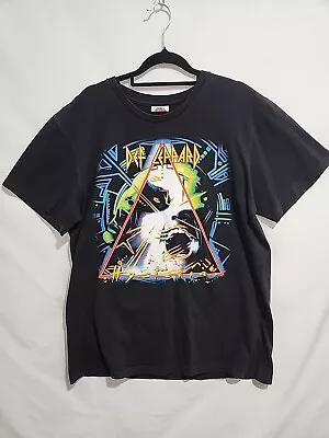 Def Leppard Hysteria Mens Tshirt Size L Rock Wear (3840) • $14.95