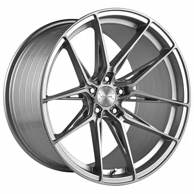 20  Vertini RFS1.8 Silver 20x9 20x10.5 Wheels Rims Fits Infiniti G35 Coupe • $1800