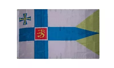 3x5 Finland Royal Flag 3'x5' Banner Grommets Fade Resistant Premium • $9.88