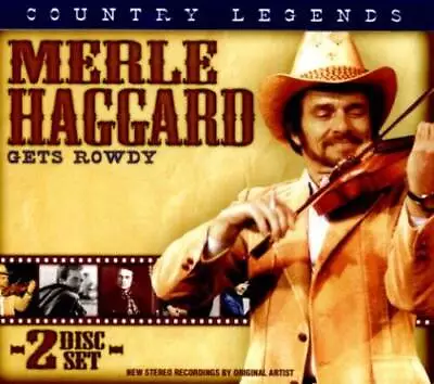 Country Legends: Merle Haggard Gets Rowdy - Audio CD - VERY GOOD • $9.94