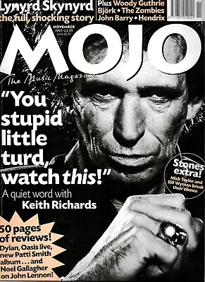 Mojo Magazine October 2002 - Stones Keith Richards Edition - Weller - Nirvana • £5.99