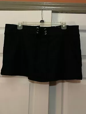 La Blanca By Rod Beattie Size L Swim Skirt Black Bottom Cover Up Front Tie EUC • $26.24
