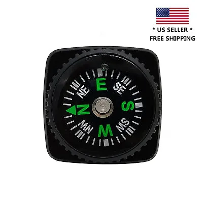 $8.29 • Buy Slide On 20MM Watch Wrist Band Strap Compass Outdoor Waterproof Survival Gadget