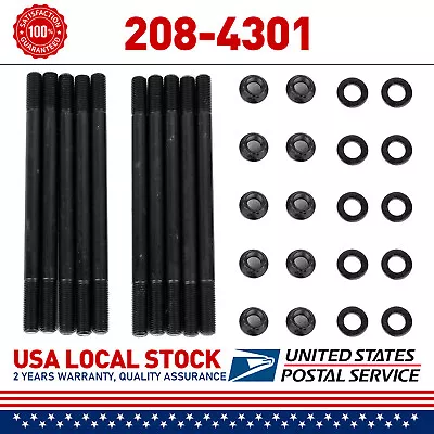 208-4301 Cylinder Head Stud Kit For 1988-95 Honda D16Z Engine D15B D16A6 D16Z6 • $81.29