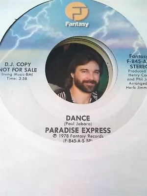 Paradise Express Dance ~ 1978 Fantasy Promo 45 • $3.77