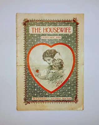 February 1910 The Housewife ANNE OF GREEN GABLES By LM Montgomery - Chap. 10-15 • $85