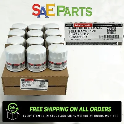 NEW Engine Oil Filter Motorcraft FL-2123-B12 (12 PACK) • $51.99