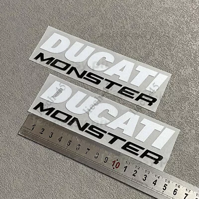 Motorcycle Fuel Tank Emblem Decals Car Track Badge Stickers For DUCATI MONSTER • $11.52