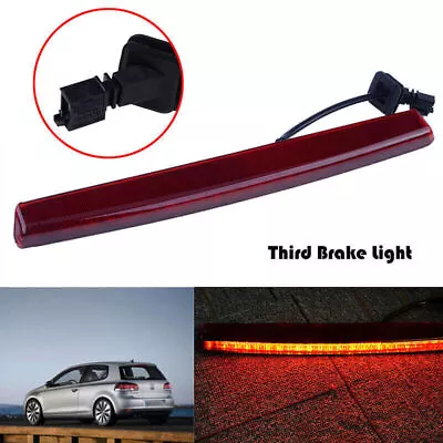 Dark Red Lens LED Spoiler Lid 3rd Brake Lamp For VW MK5 Golf GTI R32 2005-2009 • $25.98