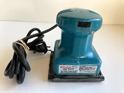 Makita Finishing Sander Palm Sander B04550. Tested & Working. • $19.99