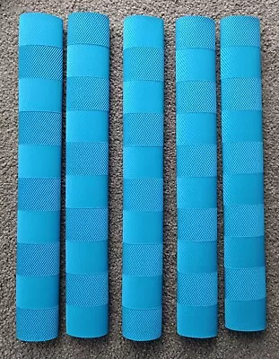 5x CHEVRON Cricket Bat Grips - SKY BLUE - Oz Stock • $24.90