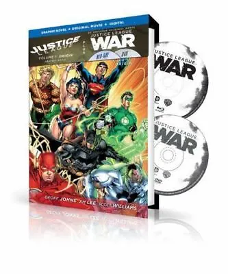 $33.03 • Buy Justice League Vol. 1: Origin Book And DVD Set By Geoff Johns (2015, Hardcover)