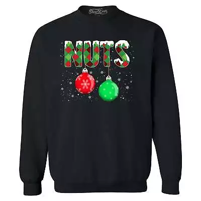 Christmas Nuts Funny Matching Couples Crewnecks Christmas Sweatshirts • $24.99