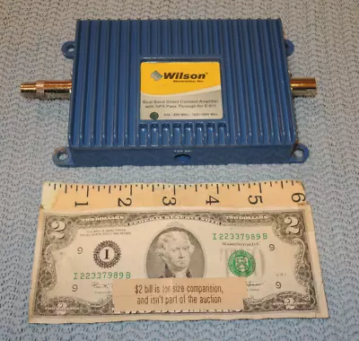 Wilson 811200 Direct-Connect 800/1900 MHz In-Line Amplifier 2B1401 • $20.95