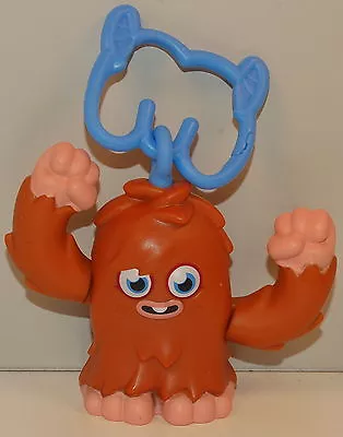 2012 Brown Furi 2.5  McDonald's Clip-On Action Figure #6 Sanrio Moshi Monsters • $3.99