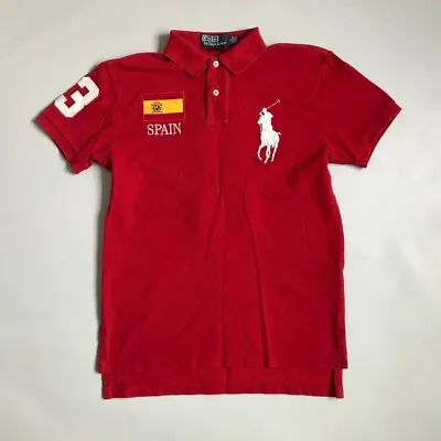 Polo Ralph Lauren Men`s Polo Shirt Big Pony Spain 3 Size S • $55