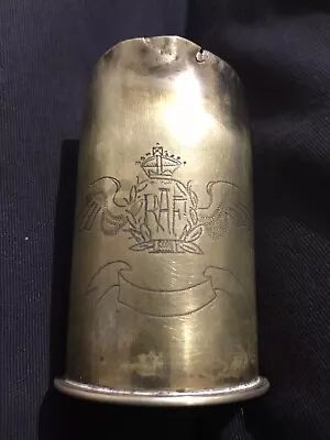 WW1 Trench Art Brass Jug R.A.F • £10